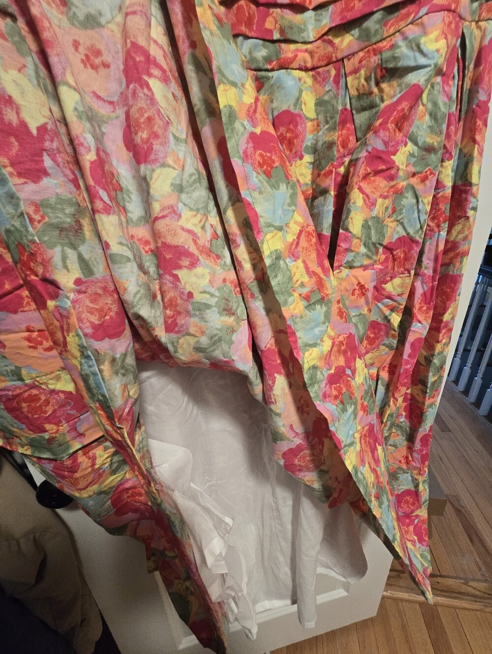 eshakti Floral Midi Dress Size 4X- 28W - Picture 5 of 7